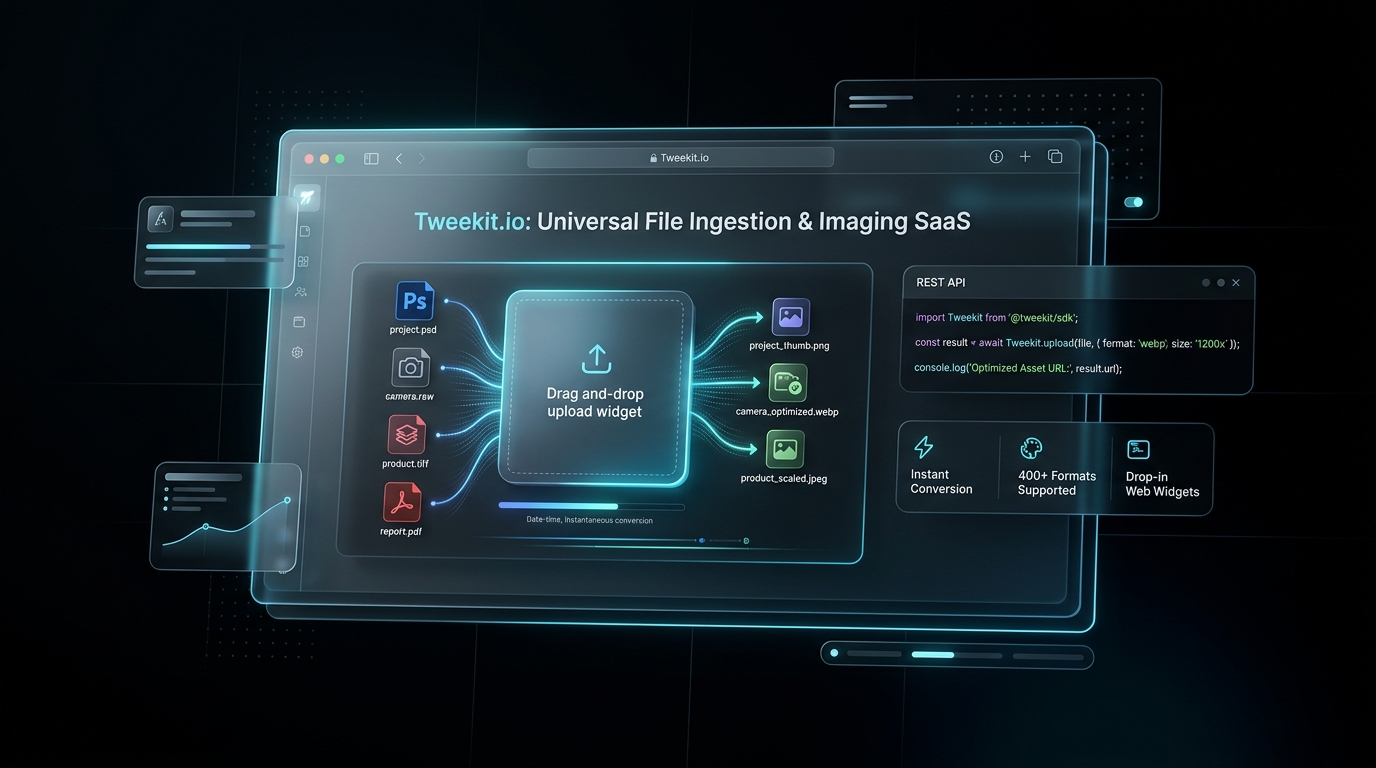 Equilibrium launches Tweekit.io - a new SaaS solution to solve the most common problems with file importing for any website, app or service instantly